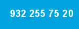 932 255 75 20 932 255 75 20